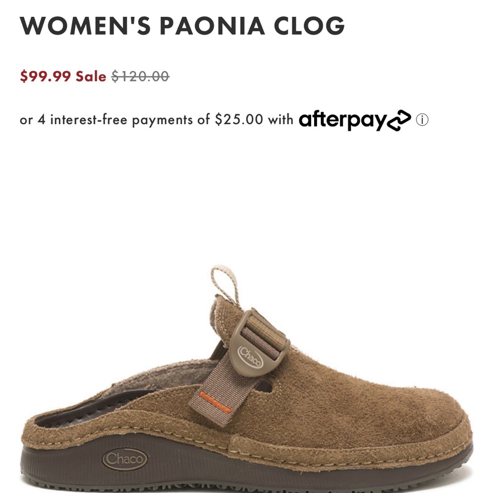 NEW Chaco Paonia Clogs